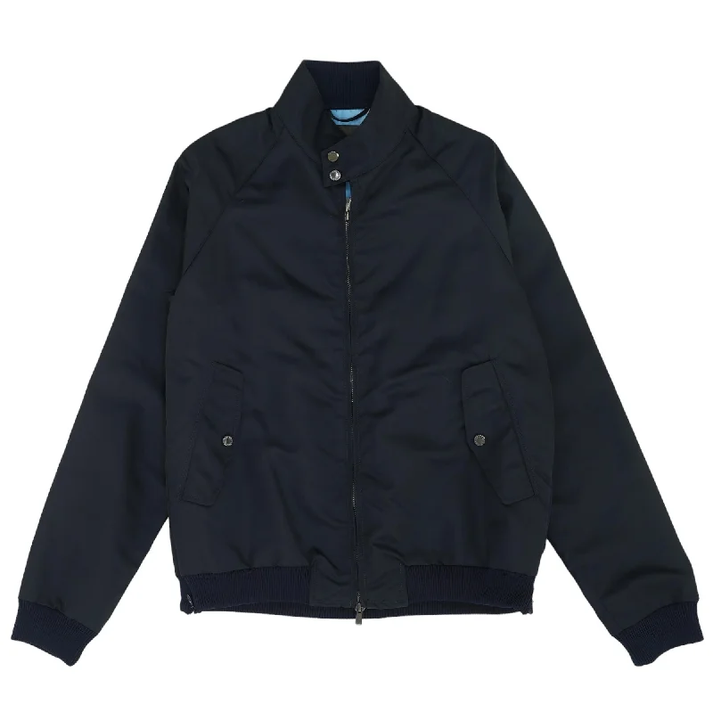 Black 2-Way MA Bomber Jacket Satin Fabric Silk Fabric Chiffon Fabric