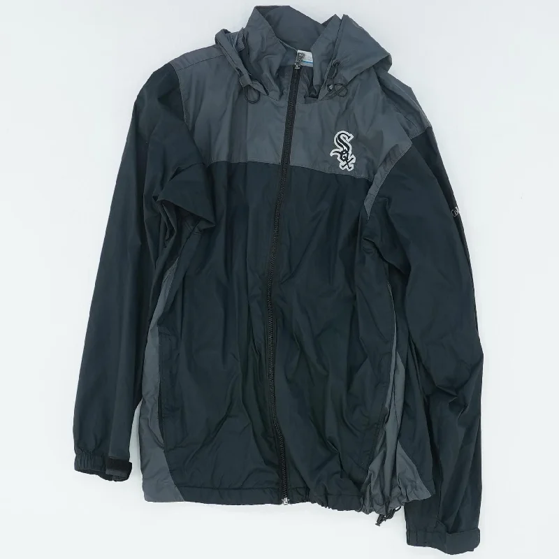 Black Active Lightweight Sox Jacket Satin Jacket Silk Jacket Chiffon Jacket