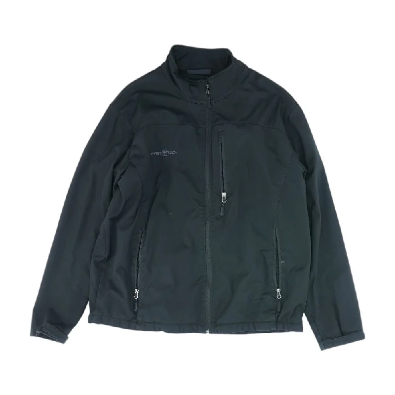 Black Solid Lightweight Jacket Faux Fur Jacket Real Fur Jacket Shearling Jacket