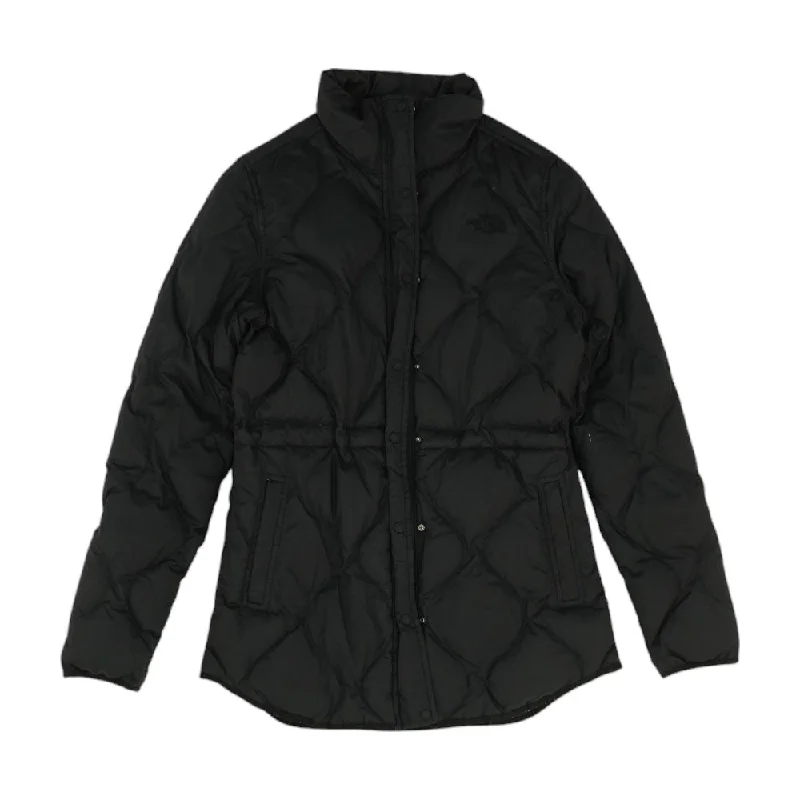 Black Solid Puffer Jacket Print Jacket Jacquard Jacket Patchwork Jacket