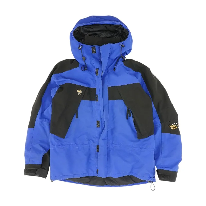 Blue Color Block Jacket Print Jacket Jacquard Jacket Embroidered Jacket