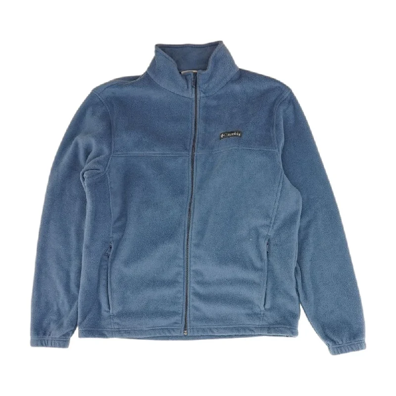 Blue Solid Lightweight Jacket Wool Jacket Cashmere Jacket Tweed Jacket