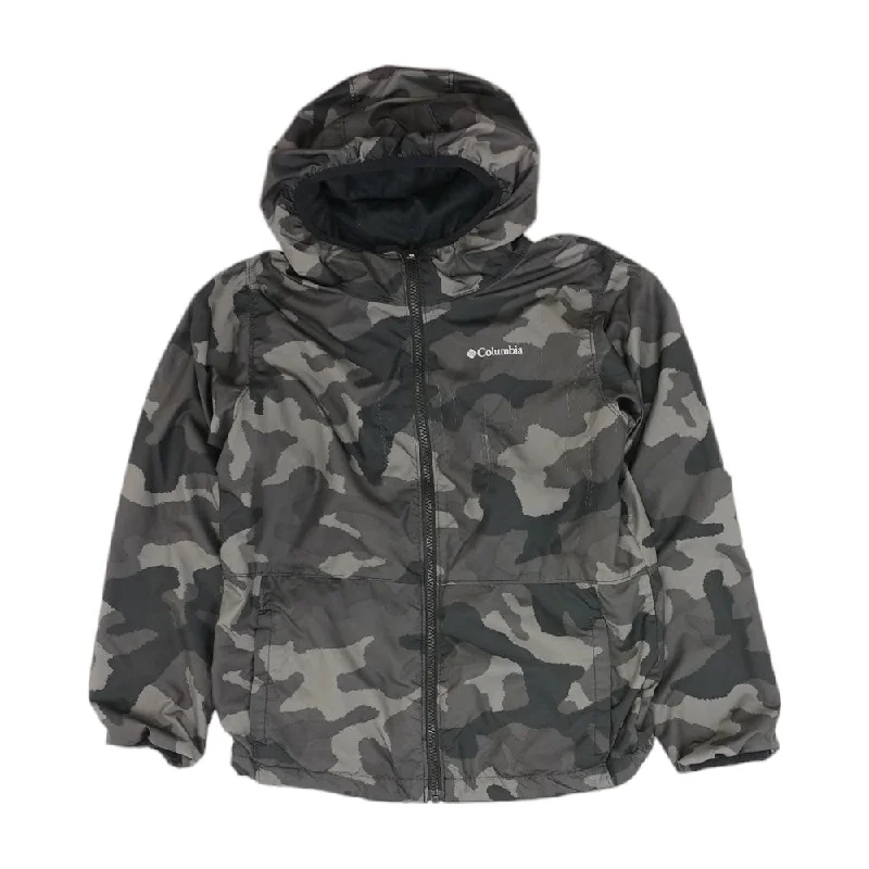 Charcoal Camo Active Jacket Faux Fur Jacket Real Fur Jacket Shearling Jacket