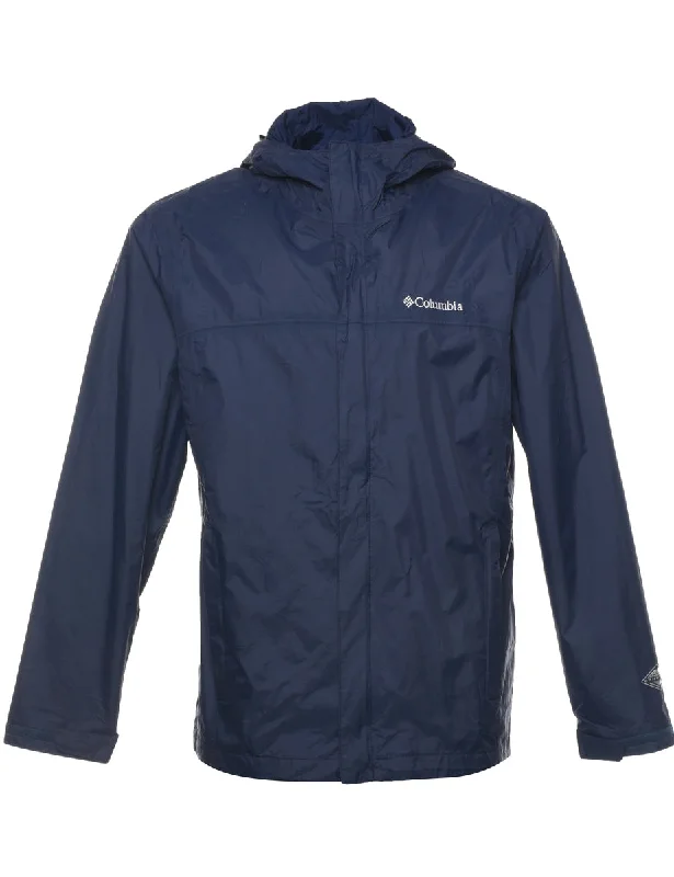 Columbia Nylon Jacket - M Front Pockets Side Pockets Patch Pockets