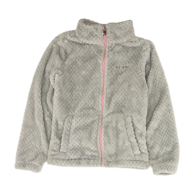Gray Solid Lightweight Jacket Faux Fur Jacket Real Fur Jacket Shearling Jacket
