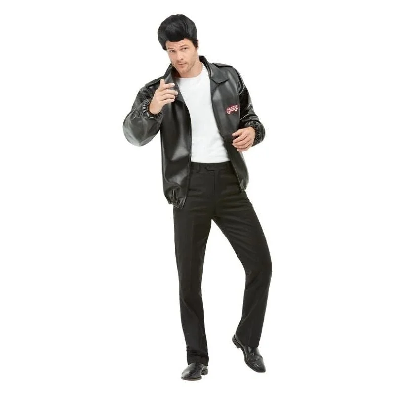 Grease T Birds Jacket Adult Black Embroided Logo Plaid Jacket Tartan Jacket Houndstooth Jacket Grease T Birds Jacket Adult Black Embroided Logo Plaid Jacket Tartan Jacket Houndstooth Jacket