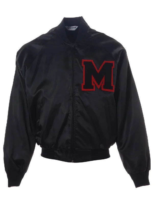 Label Arun Varsity Bomber Jacket - XL - Marketplace Quilted Jacket Puffer Jacket Insulated Jacket Label Arun Varsity Bomber Jacket - XL - Marketplace Quilted Jacket Puffer Jacket Insulated Jacket