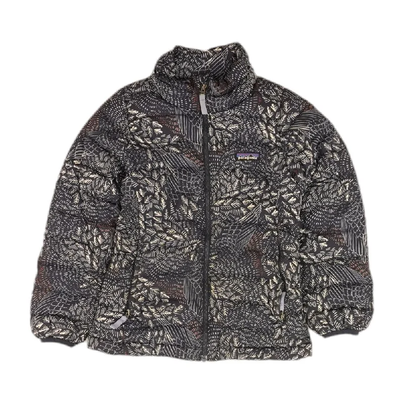 Navy Graphic Puffer Jacket Denim Jacket Leather Jacket Suede Jacket