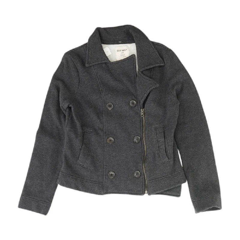 Navy Solid Lightweight Jacket Satin Jacket Silk Jacket Chiffon Jacket