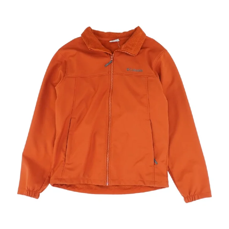 Orange Solid Lightweight Jacket Rayon Jacket Velvet Jacket Corduroy Jacket