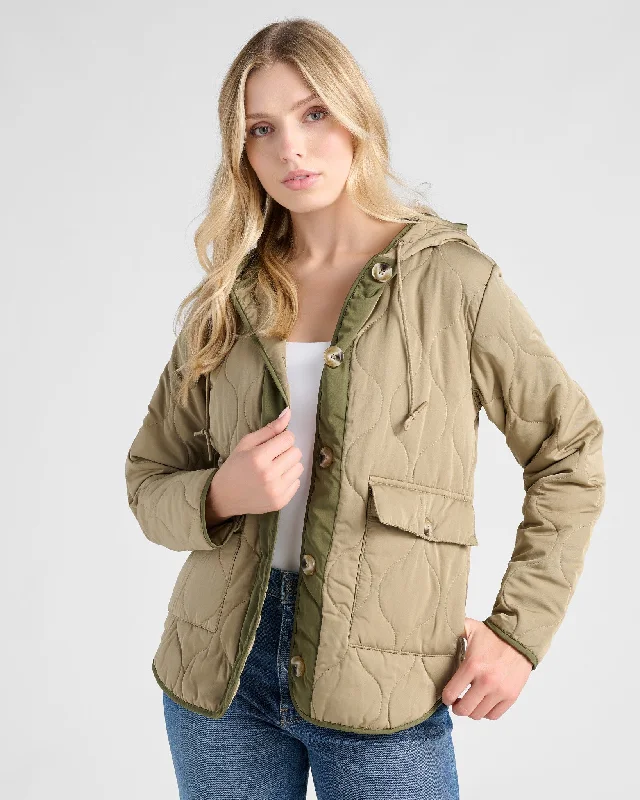 Perry Jacket Elasticated Jacket Padded Jacket Insulated Jacket