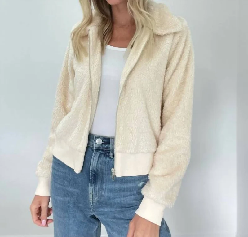 The Ted Jacket In Vanilla Mesh Jacket Canvas Jacket Denim Jacket