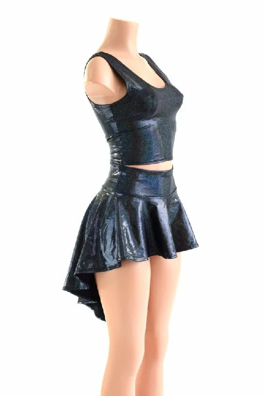 3PC Rave Skirt, Shorts & Top Set chiffon skirt floaty