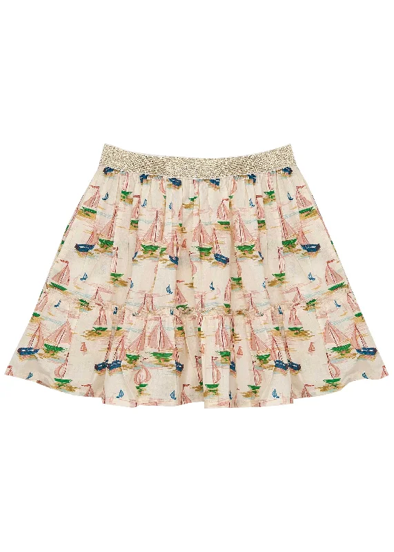 Bohamas Skirt- The Regatta patchwork skirt art