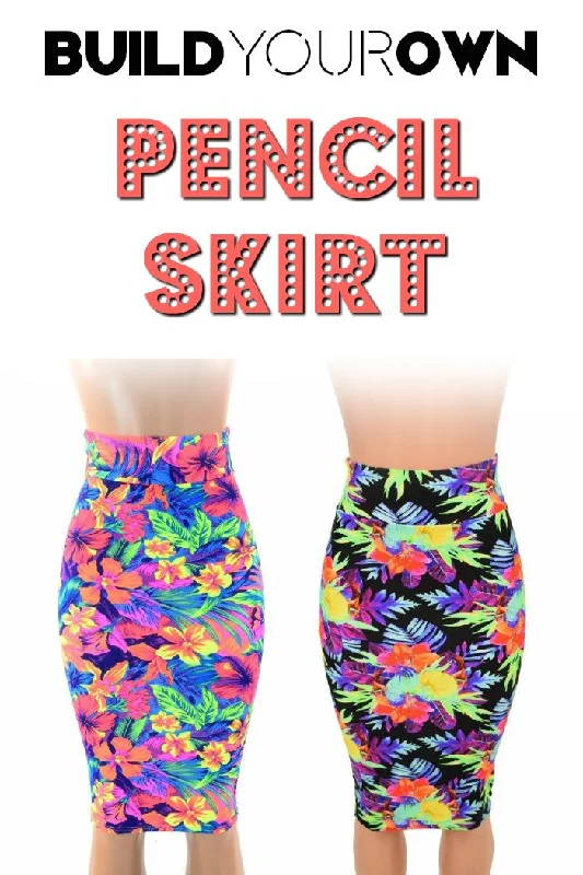 Build Your Own Pencil Skirt corduroy skirt textured