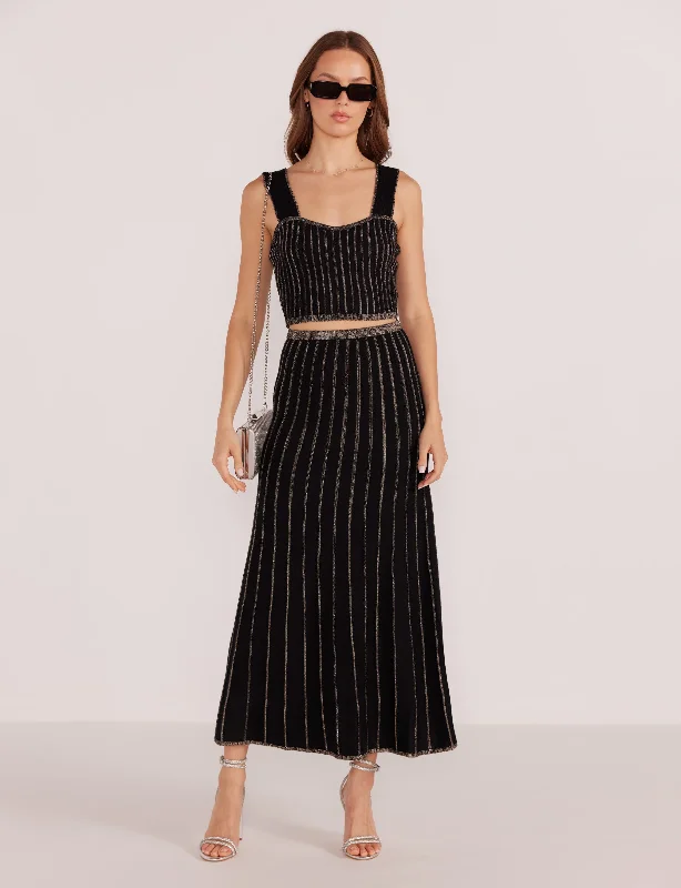 Celia Midi Skirt boho skirt vibe