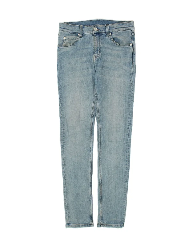 CHEAP MONDAY Womens Skinny Jeans W30 L32 Blue Cotton Comfortable Full-Length Denim Jeans CHEAP MONDAY Womens Skinny Jeans W30 L32 Blue Cotton Comfortable Full-Length Denim Jeans