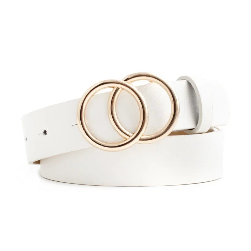 Double Loop Buckle Design Belt Casual Jeans Women Adjustable Belt Casual Light Wash Jeans Double Loop Buckle Design Belt Casual Jeans Women Adjustable Belt Casual Light Wash Jeans