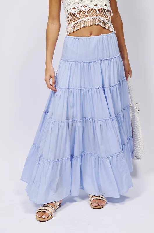 EASY BREEZY LIGHTWEIGHT MAXI SKIRT chiffon skirt floaty