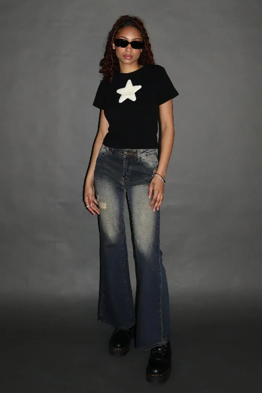 Elliot low-rise jeans Cozy Wide-Legged Jeans