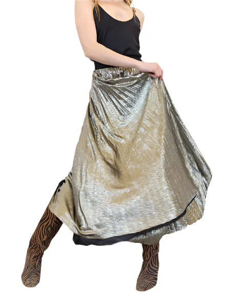 Glitter Skirt relaxed fit skirt