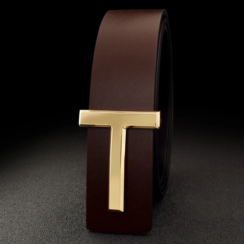 coffee gold buckle