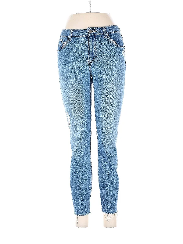 Jeans Trendy Patchwork Denim Jeans
