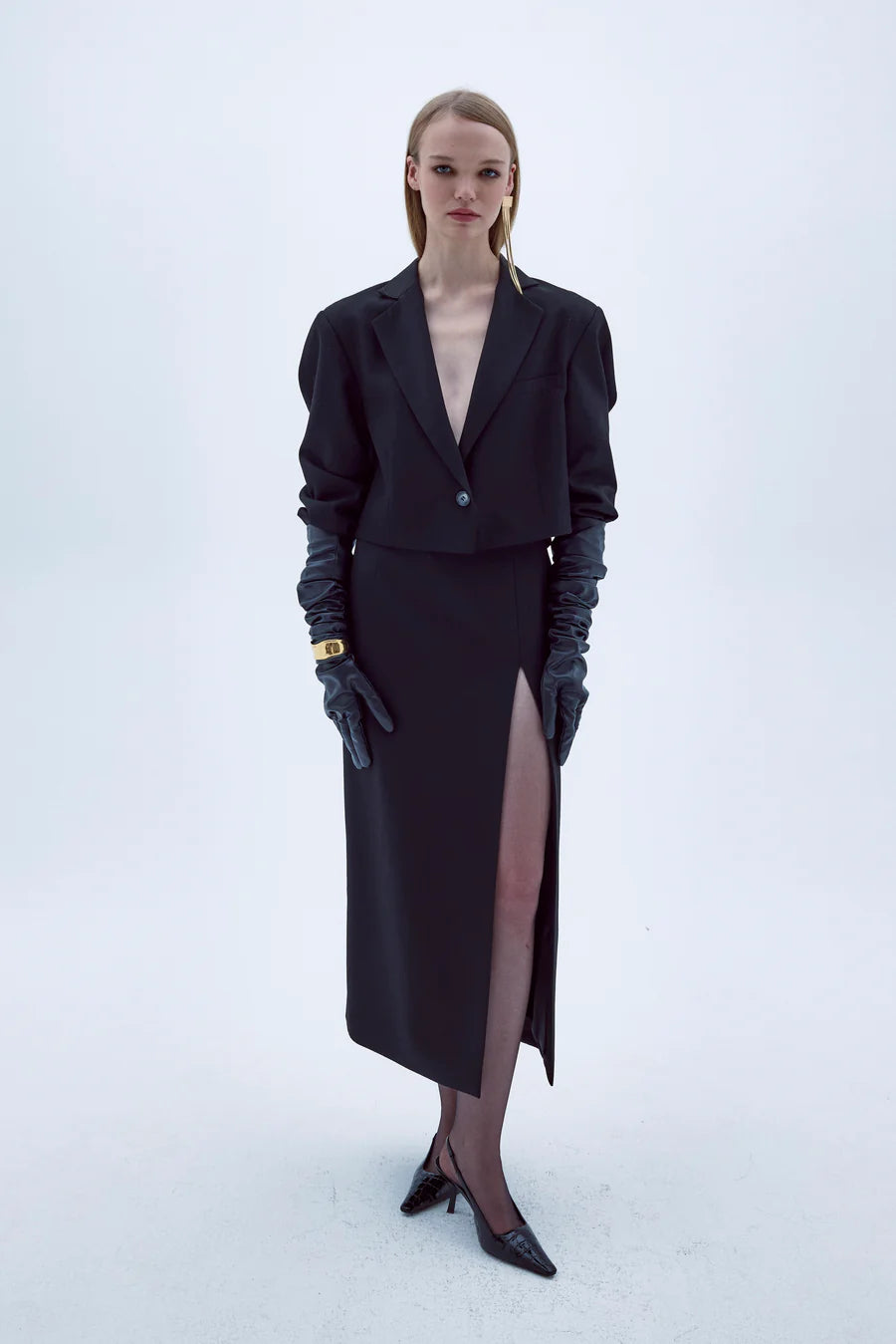 Lea Maxi Skirt in Black summer skirt style
