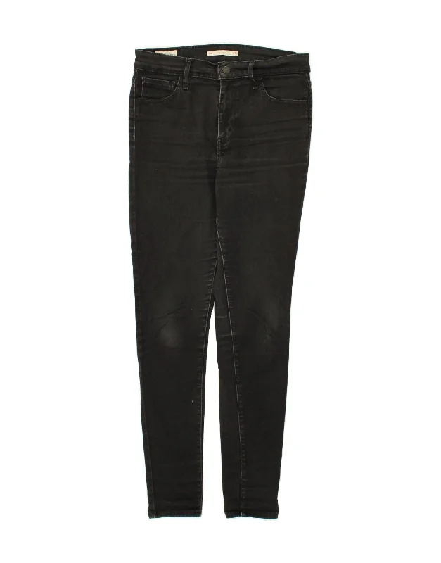 LEVI'S Womens 720 High Rise Skinny Jeans W29 L30 Black Cotton Trendy Wide-Leg High-Waist Denim LEVI'S Womens 720 High Rise Skinny Jeans W29 L30 Black Cotton Trendy Wide-Leg High-Waist Denim