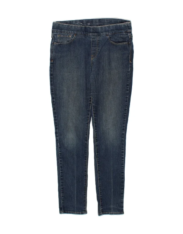 LEVI'S Womens Slim Jegging Jeans US 10 Large W32 L20 Blue Cotton Comfortable Zip-Up Skinny Jeans LEVI'S Womens Slim Jegging Jeans US 10 Large W32 L20 Blue Cotton Comfortable Zip-Up Skinny Jeans
