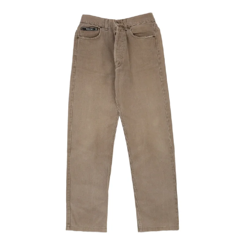 Moschino Jeans Jeans - 28W UK 10 Beige Cotton Stylish Stone-Wash Denim Jeans
