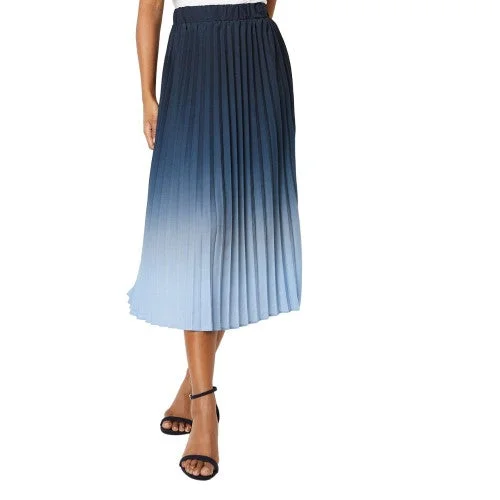 Principles Womens/Ladies Ombre Pleated Midi Skirt denim skirt classic