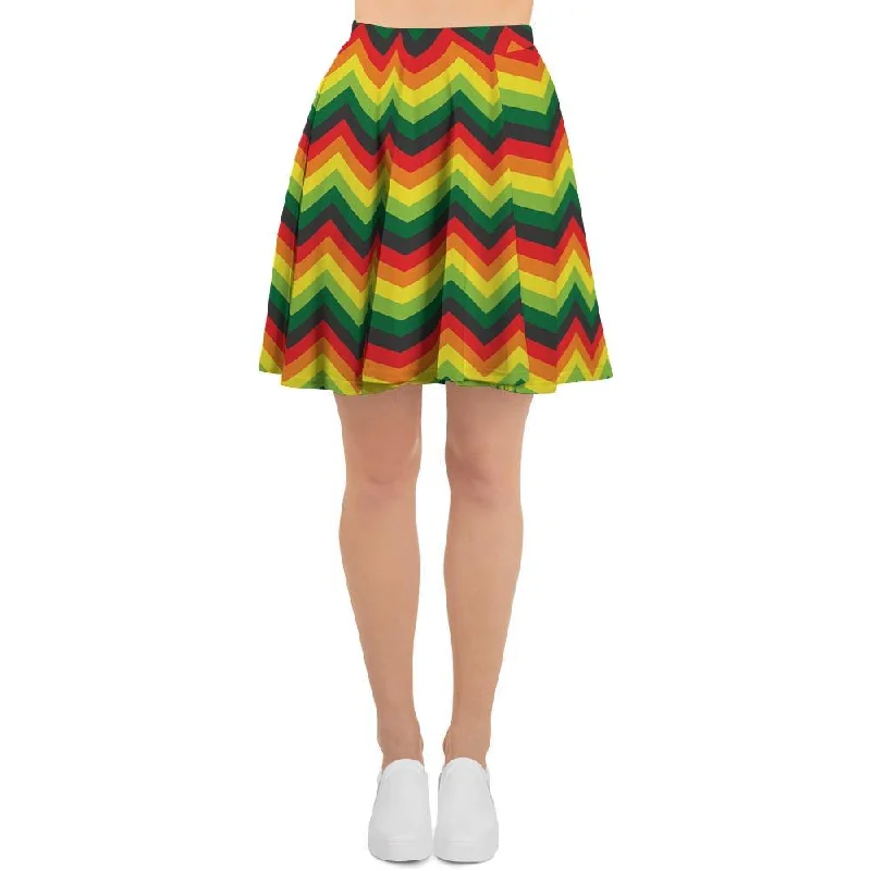 Rasta Jamaica Reggae Women's Skirt denim skirt stylish
