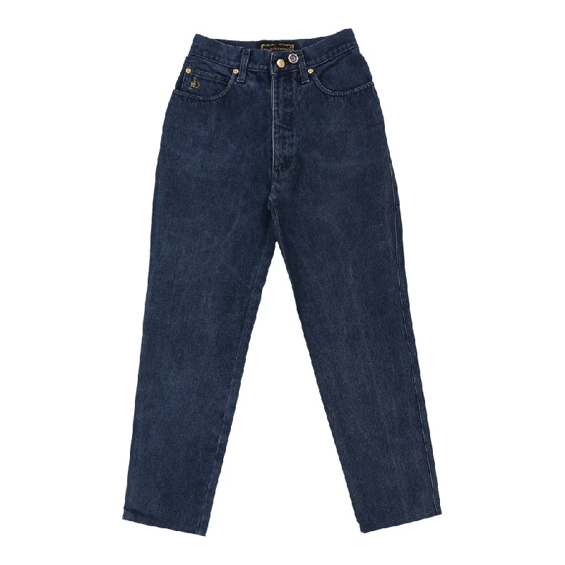 Roccobarocco Jeans - 24W UK 6 Blue Cotton Trendy Acid Wash Skinny Jeans