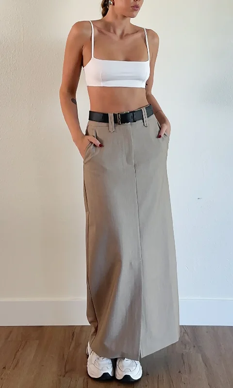 Strictly Business Maxi Skirt - FINAL SALE pencil skirt chic