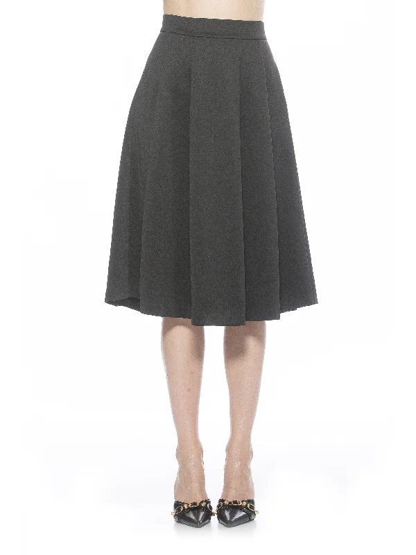 Theana Skirt velvet skirt rich