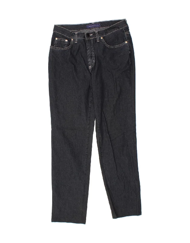 TRUSSARDI Womens Slim Jeans W31 L29 Navy Blue Trendy Colored Denim Jeans
