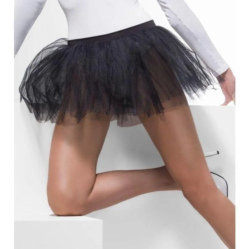 Tutu Underskirt Adult Black velvet skirt luxury