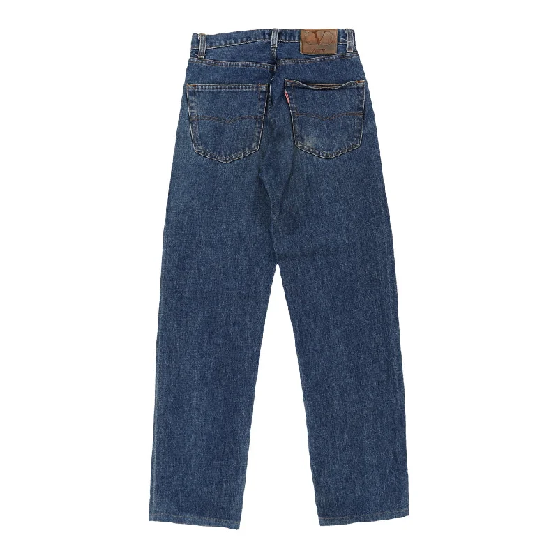 Valentino Jeans - 28W UK 10 Blue Cotton Fashionable Distressed Jeans