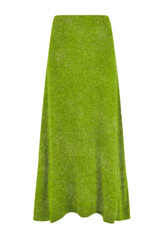 Ramona A-Line Skirt velvet skirt plush