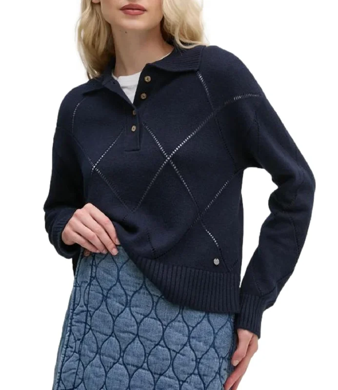 Pepe Jeans polo Idris, blu con bottoni, cotone, donna Cozy Tencel Blend Denim Jeans