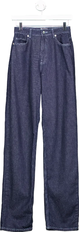 JOSEFINE HJ Blue Jeans UK W32 Casual Straight-Leg Jeans