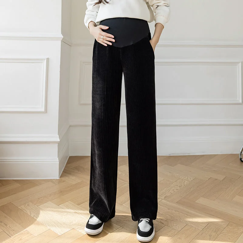 NiDELL Pregnant Women's Pants Autumn and Winter Chenille Corduroy Pants Wide-Leg Pants Fleece-Lined Mop Pants Loose Dad Jeans Grandma's Pants Fashionable Relaxed Fit Denim NiDELL Pregnant Women's Pants Autumn and Winter Chenille Corduroy Pants Wide-Leg Pants Fleece-Lined Mop Pants Loose Dad Jeans Grandma's Pants Fashionable Relaxed Fit Denim