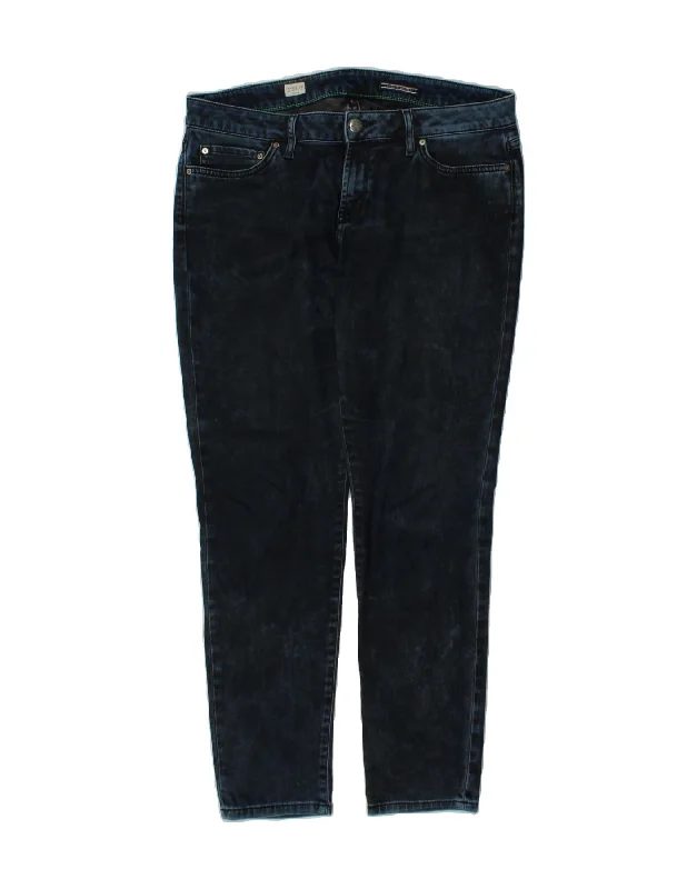 TOMMY HILFIGER Womens Venice Skinny Jeans W32 L29 Navy Blue Cotton Stylish High-Waist Skinny Denim TOMMY HILFIGER Womens Venice Skinny Jeans W32 L29 Navy Blue Cotton Stylish High-Waist Skinny Denim