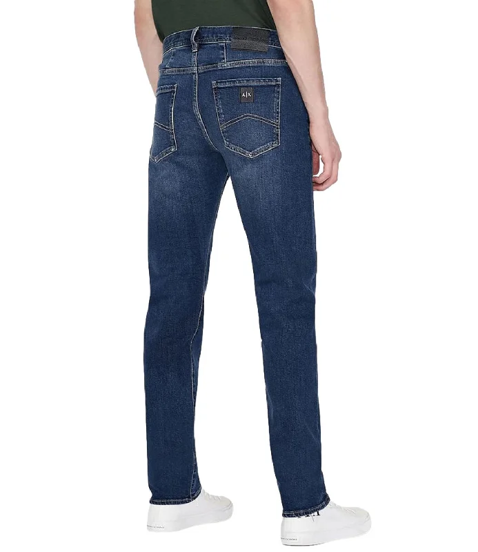 ARMANI EXCHANGE Jeans denim scuro J13 slim L.32 Chic Dark-Wash Skinny Jeans