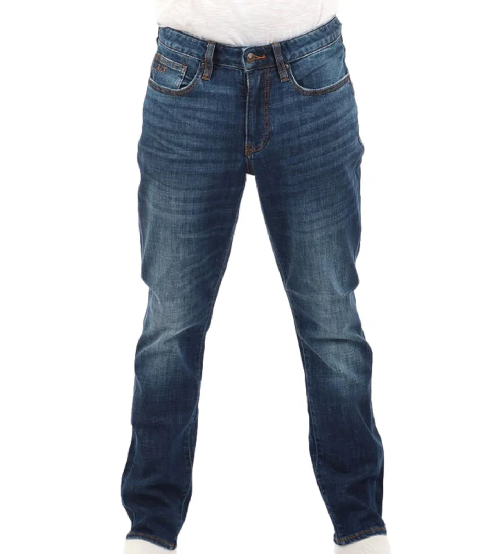 Jeans Armani Exchange J14 Skinny denim medio Casual Distressed Skinny Jeans