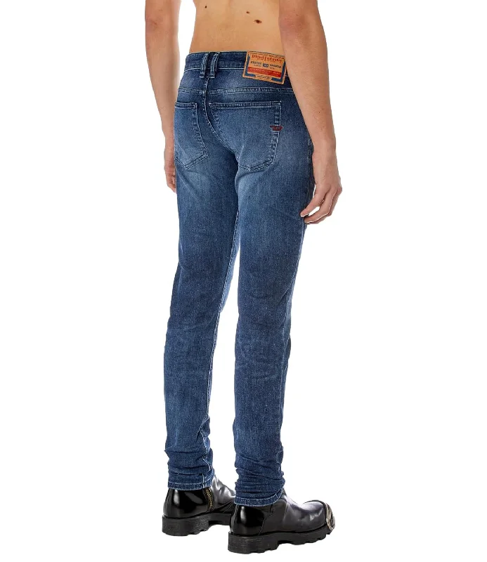 Sleenker 1979 jeans Diesel uomo blu L32 Classic Black Denim Jeans