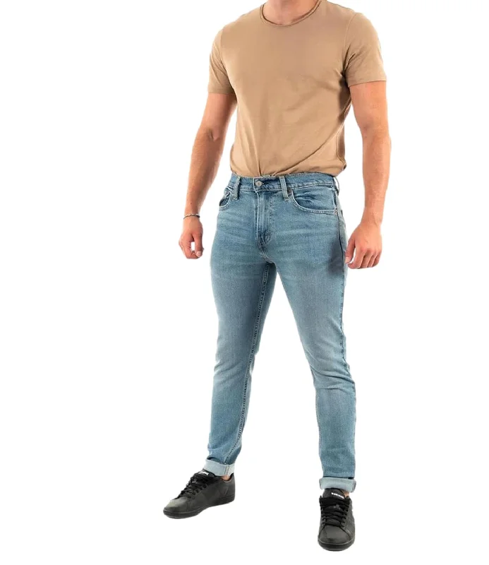 Jeans Levi's 512 chiaro Comfortable Zip-Up Skinny Jeans