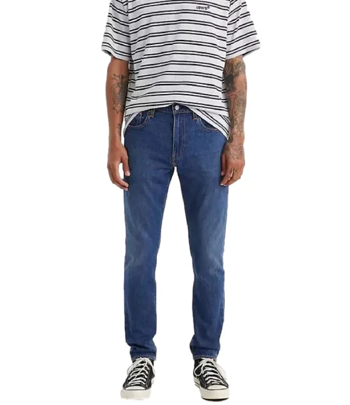 Jeans Levi's 512 slim uomo blu scuro Fashionable Raw Edge Jeans