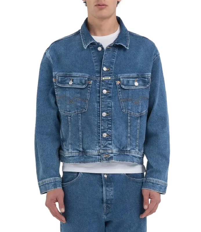 Giubbino di jeans Replay cropped 80' Trendy Low-Rise Slim Jeans